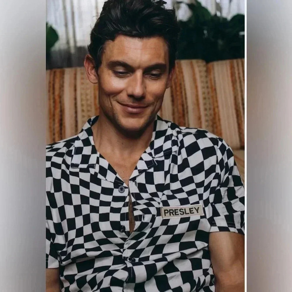 Elvis Presley x Shoe Palace | Checkered  Button Down - Picture 3 of 14